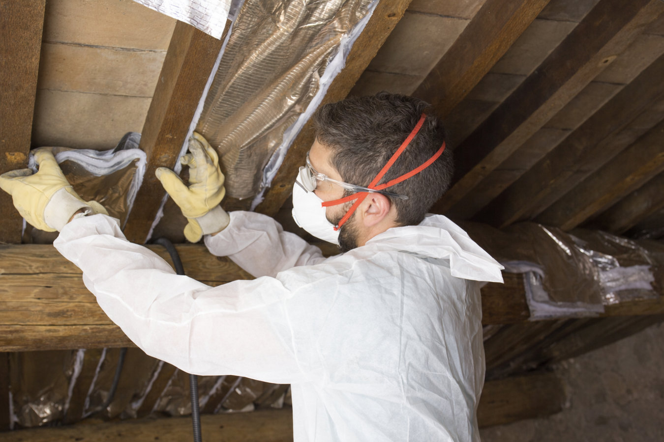 Attic air sealing