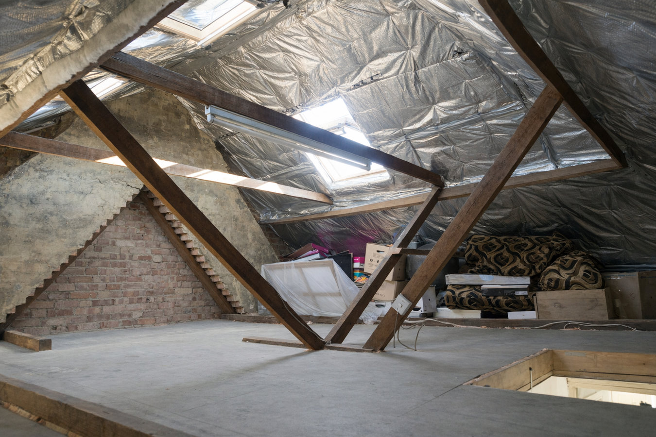 Attic insulation in Roswell, NM